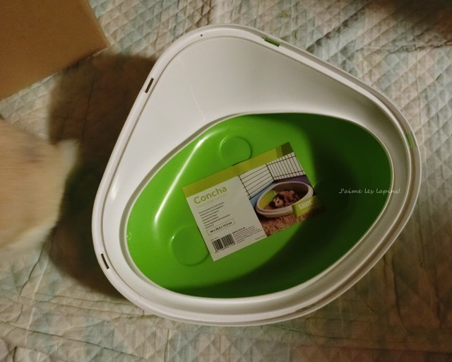 うさぎのトイレ・コンチャ